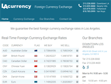 Tablet Screenshot of lacurrency.com